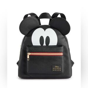 Disney Mickey Mouse Black and White Kids Backpack